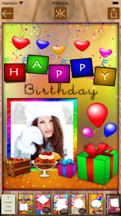 صور Create birthday photo frames
