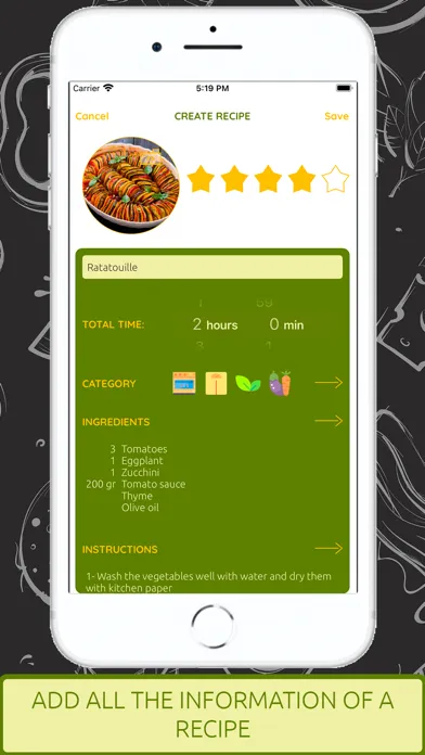 Скриншоты SiChef - Menu planner