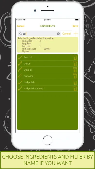 Скриншоты SiChef - Menu planner
