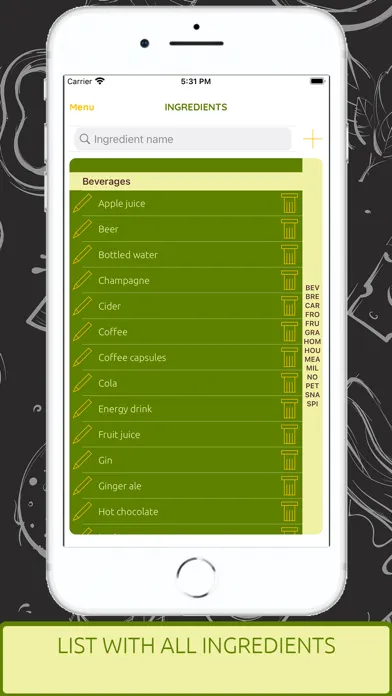 Скриншоты SiChef - Menu planner