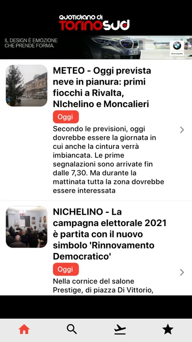 Скриншоты Quotidiano di Torino Sud