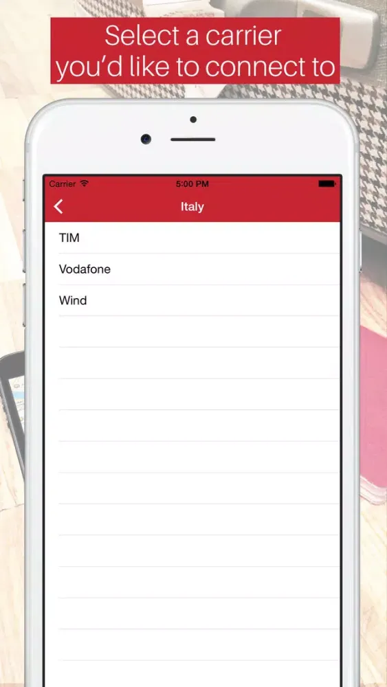Local SIM — sim cards from local mobile providers. Avoid roaming costs Screenshots
