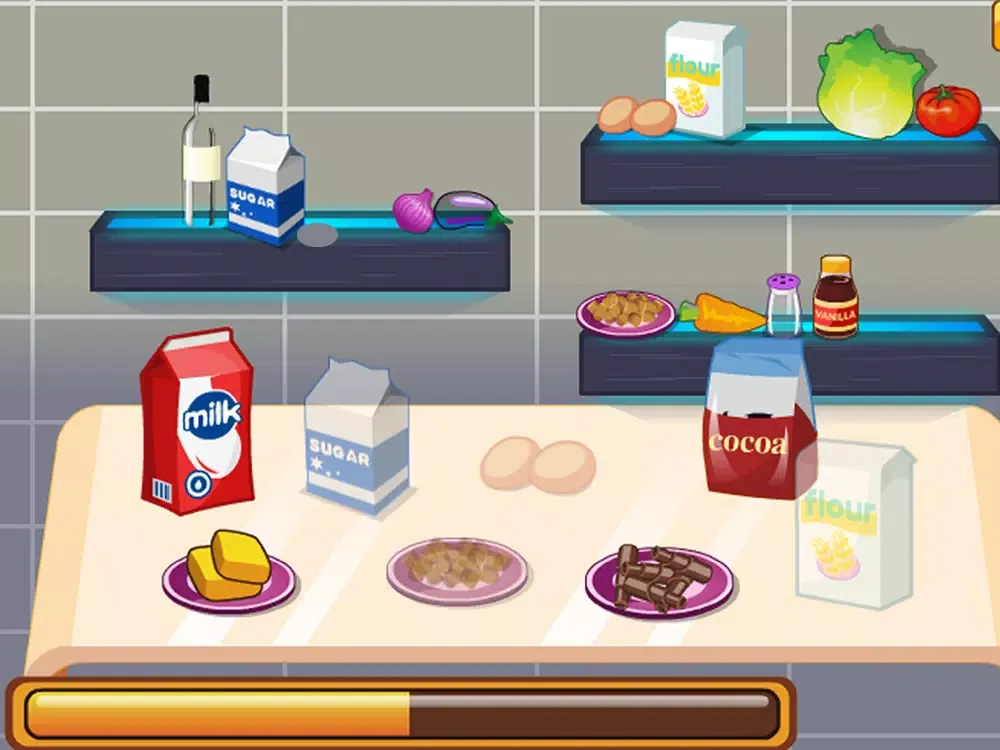 Capturas de tela do Cake Cooking Game iPad 