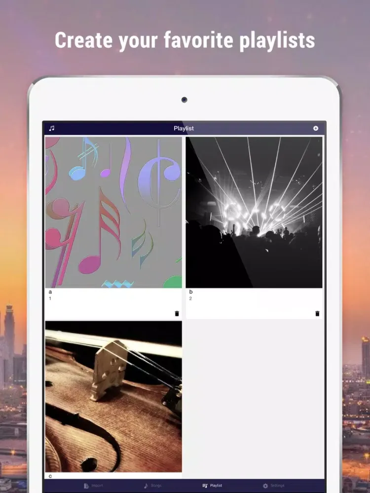 Get Music Mp3 from Cloud App iPad  Ekran Görüntüleri
