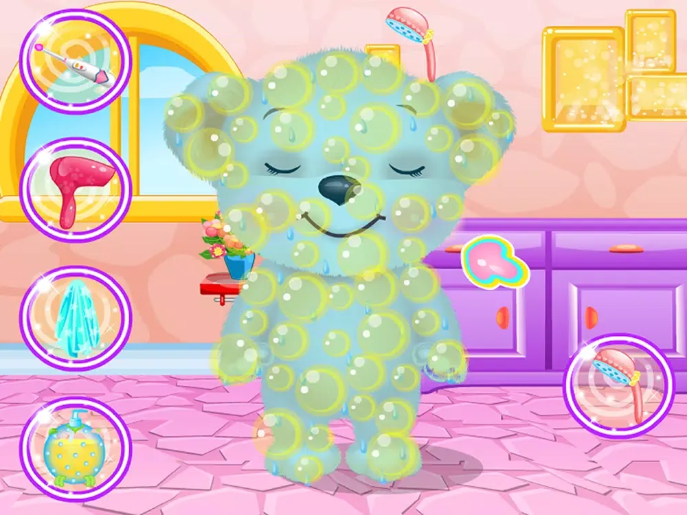 Cute Bear Salon iPad 应用截图