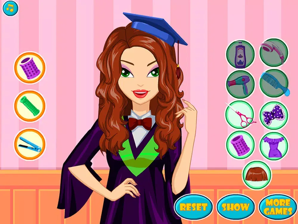 Graduation Day Hair Cut iPad  স্ক্রিনশট