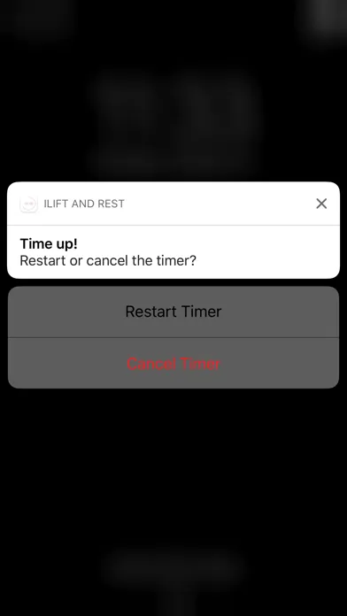 Screenshot di iLift and Rest - Gym Timer