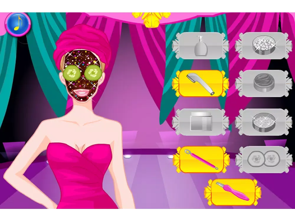 ภาพหน้าจอของ Makeup Spa Salon iPad 