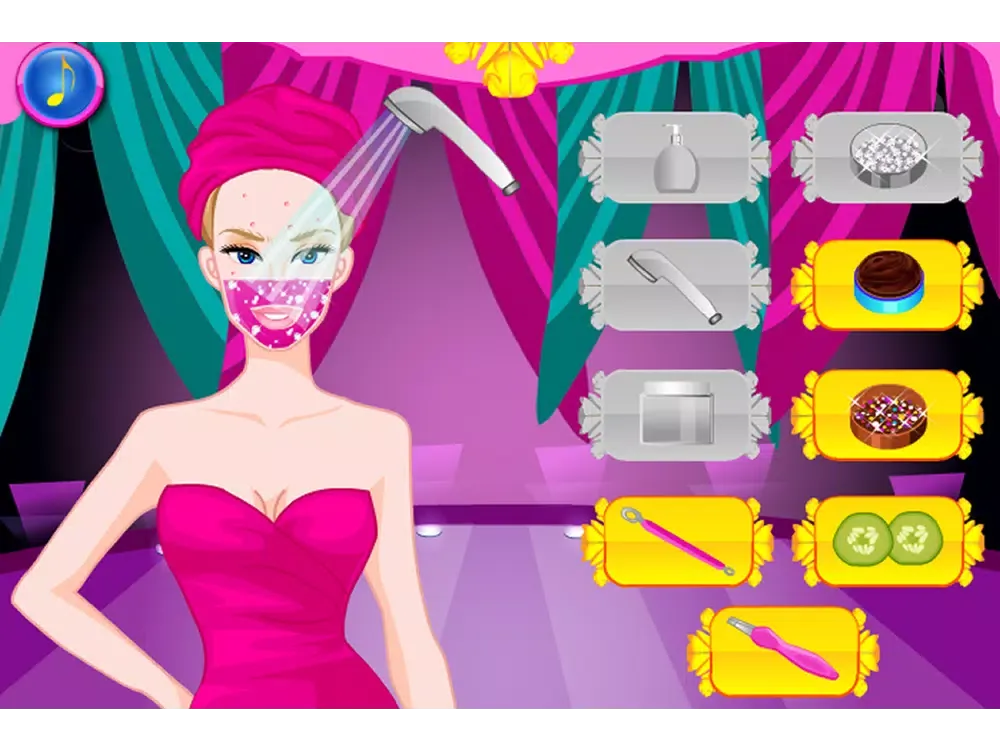 ภาพหน้าจอของ Makeup Spa Salon iPad 