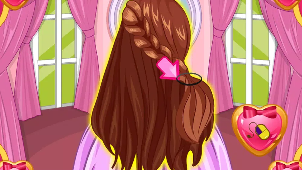 Tangkapan layar Valentine's Day Hairdos
