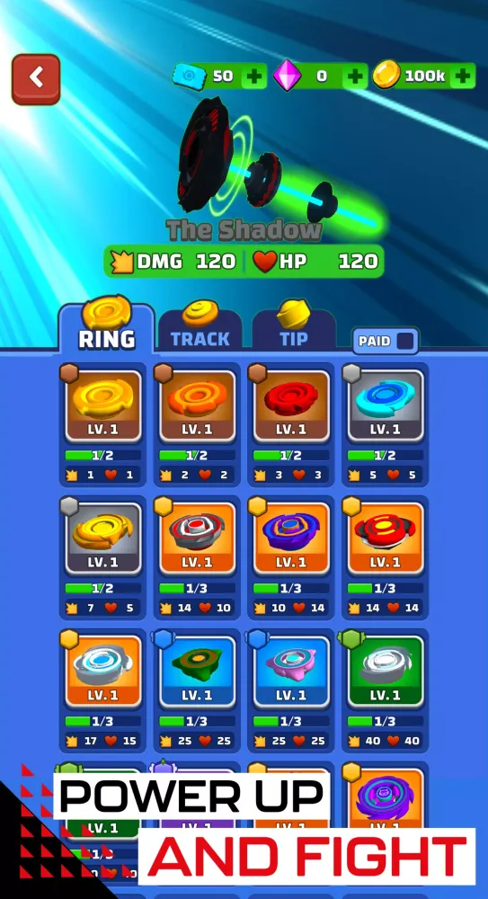 Spinner Fighter Arena Screenshots