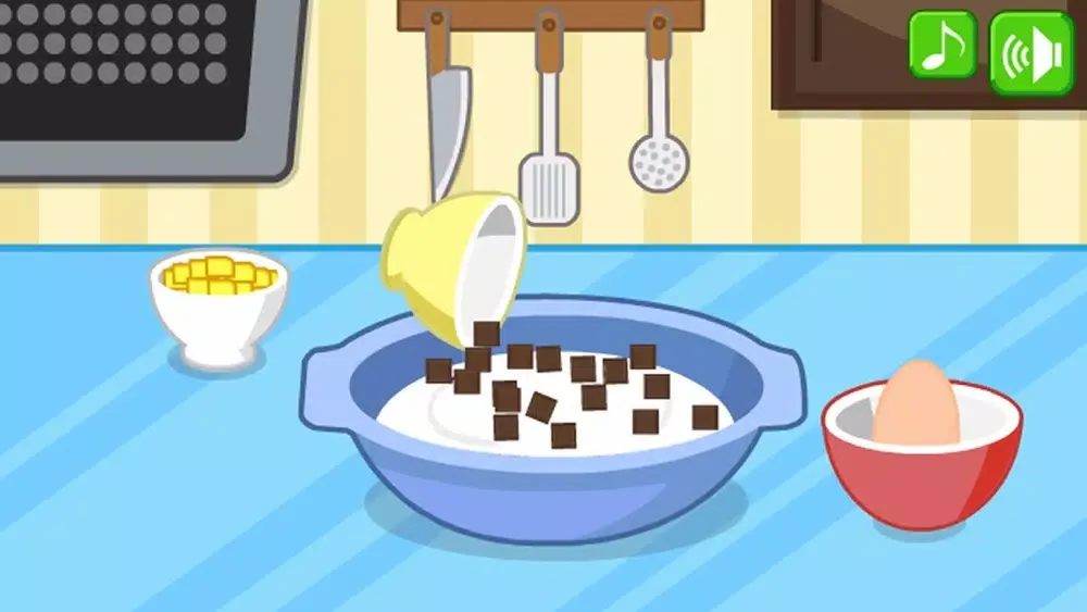 تصاویر Chocolate Cupcake Maker Game