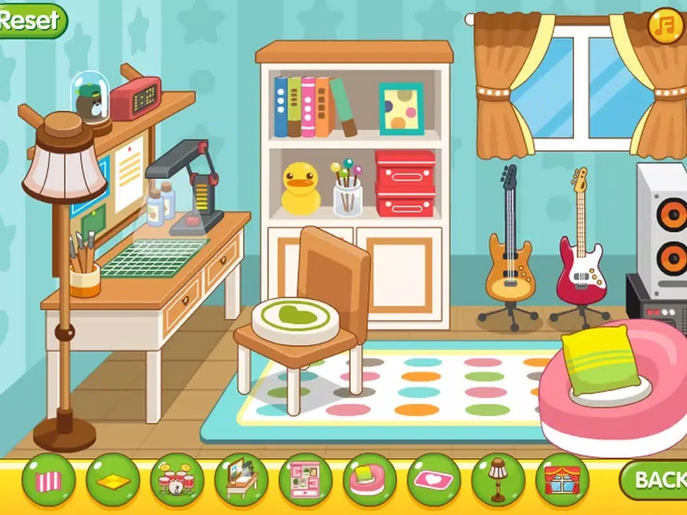 Doll House Design Game iPad  Screenshots