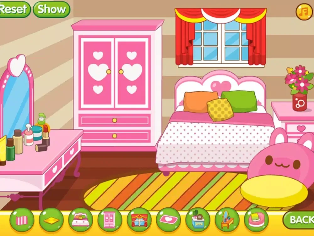 Doll House Design Game iPad  Screenshots