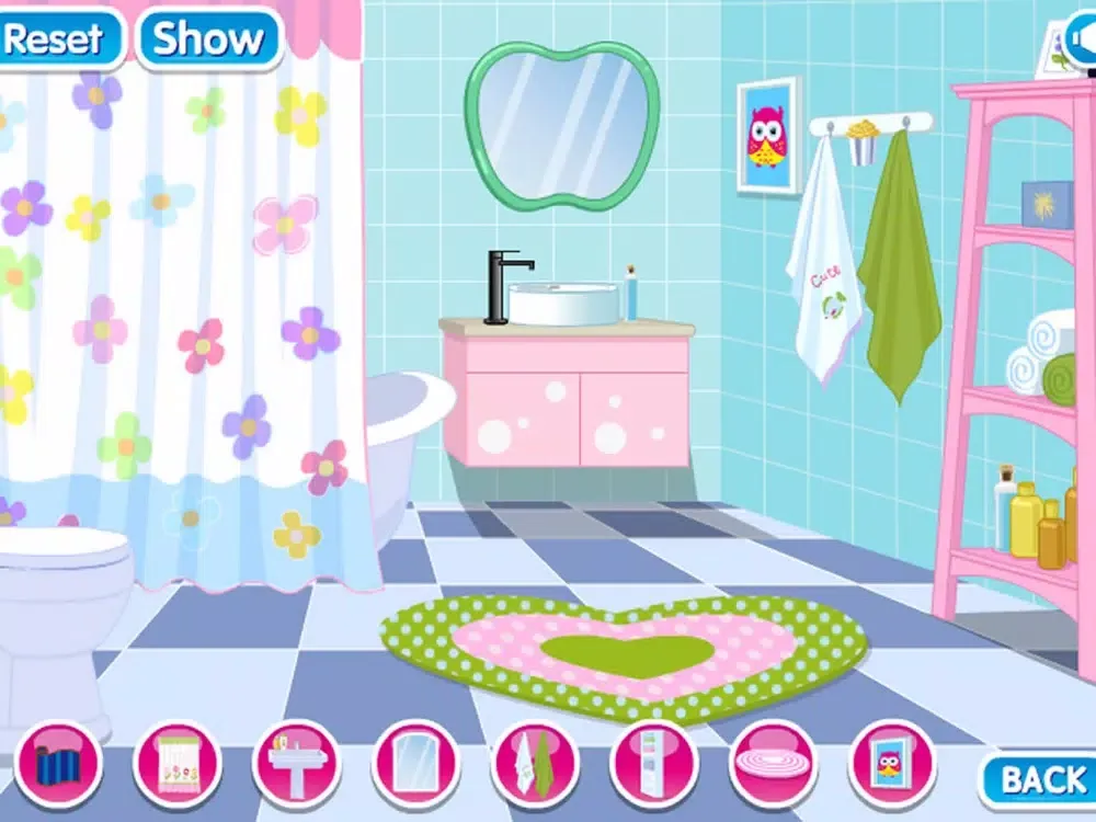 صور Girls Room Design Game iPad 