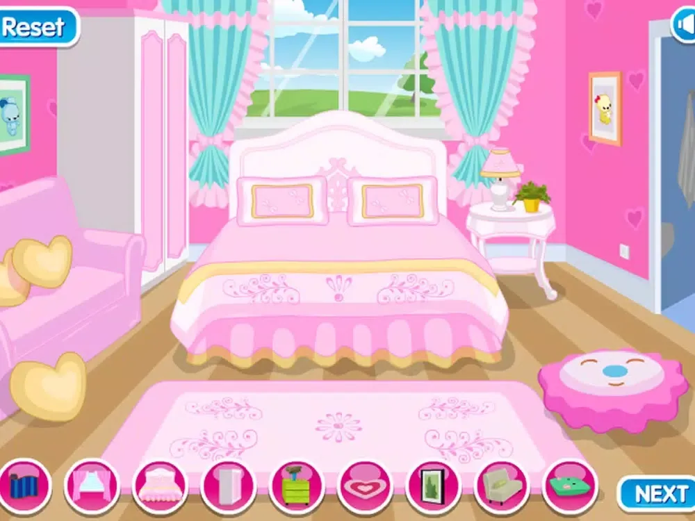 صور Girls Room Design Game iPad 