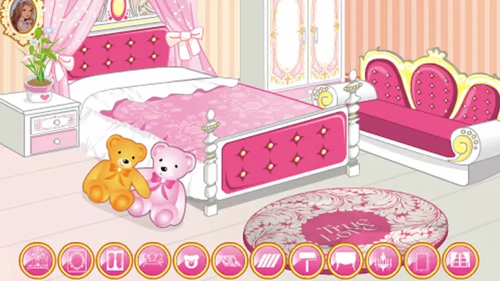Capturas de tela do Princess Room Decoration Game