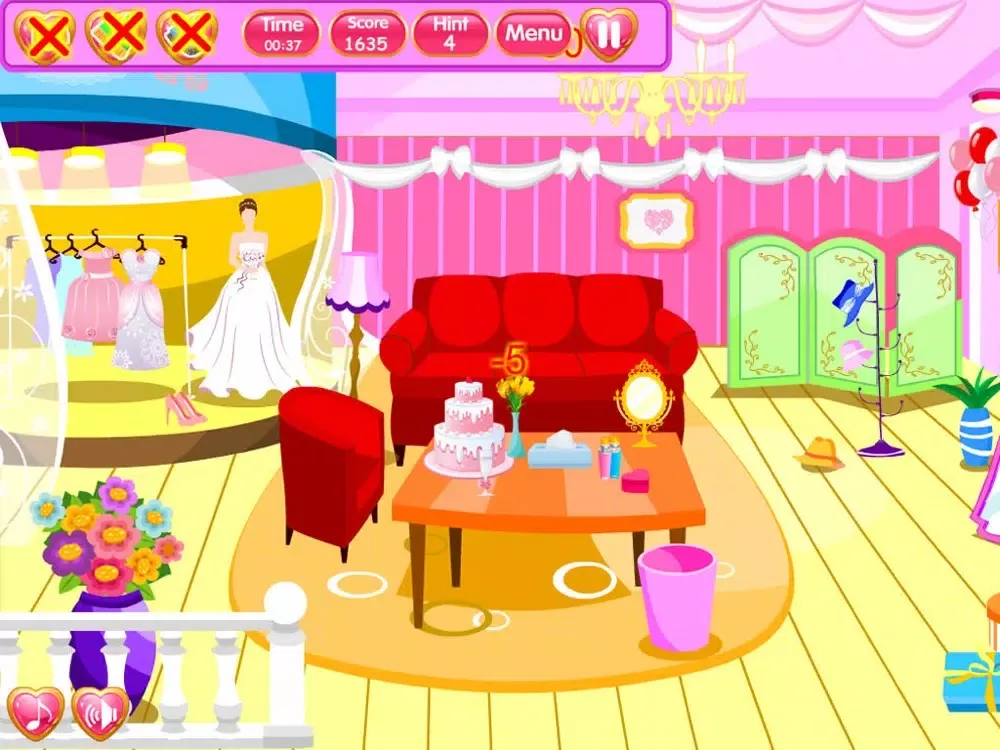 Capturas de tela do Wedding Salon Clean Up iPad 