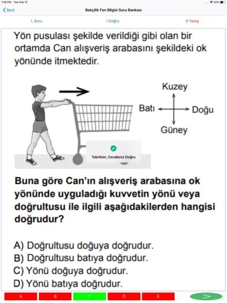 Tangkapan skrin Bekçi Alımlarına Hazırlık Pro iPad 