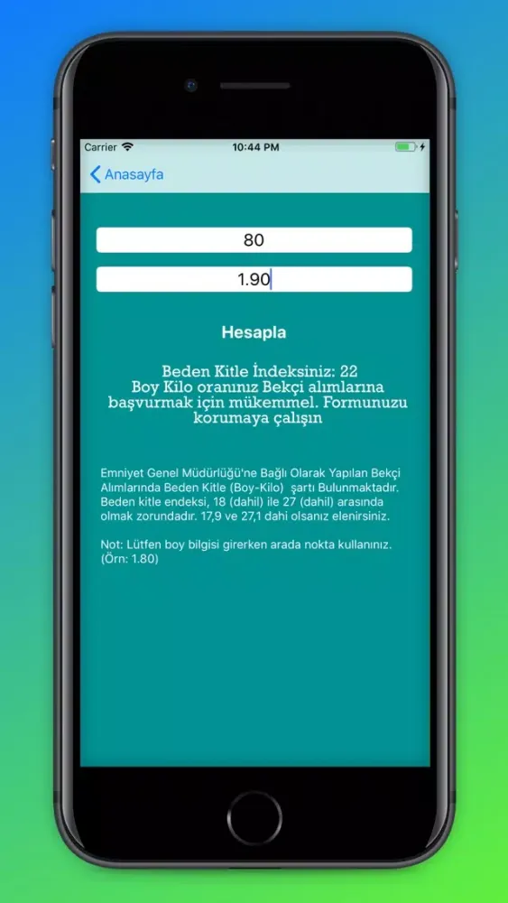 Tangkapan skrin Bekçi Alımlarına Hazırlık Pro