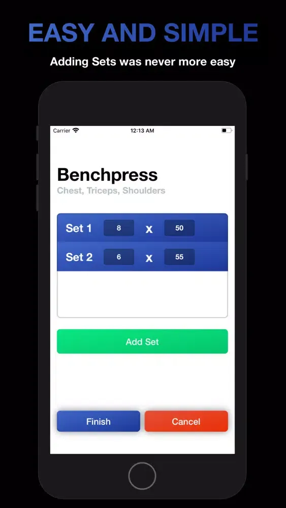 Fitness: Gym Workout Planner Screenshots