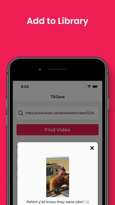 Скриншоты TikSave - Save Tik Videos