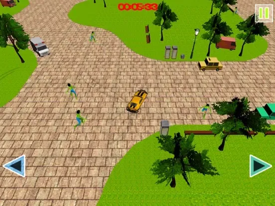 Capturas de pantalla de Drift Cars Vs Zombies - Kill eXtreme Undead in this Apocalypse Outbreak Racing Simulator Game FREE iPad 
