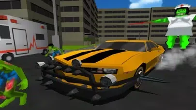 Capturas de pantalla de Drift Cars Vs Zombies - Kill eXtreme Undead in this Apocalypse Outbreak Racing Simulator Game FREE