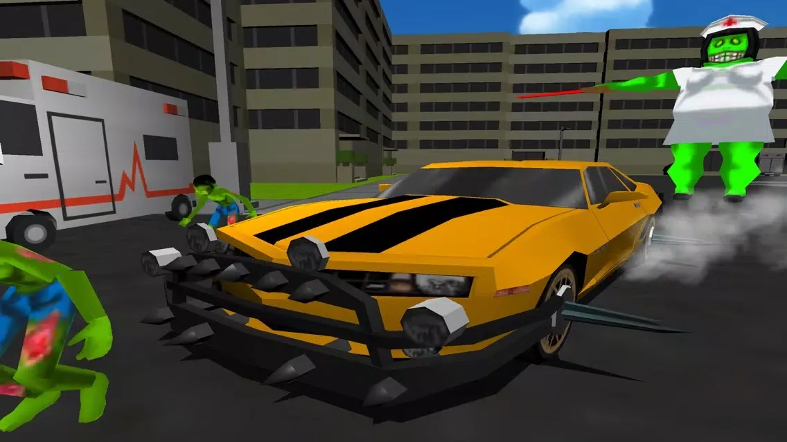 Drift Cars Vs Zombies - Kill eXtreme Undead in this Apocalypse Outbreak Racing Simulator Game Pro سکرین شاٹس