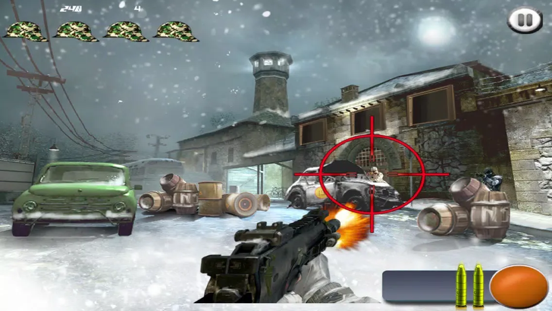 Capturas de pantalla de Arctic World War (17+) - eXtreme Winter Warfare Sniper Soldier