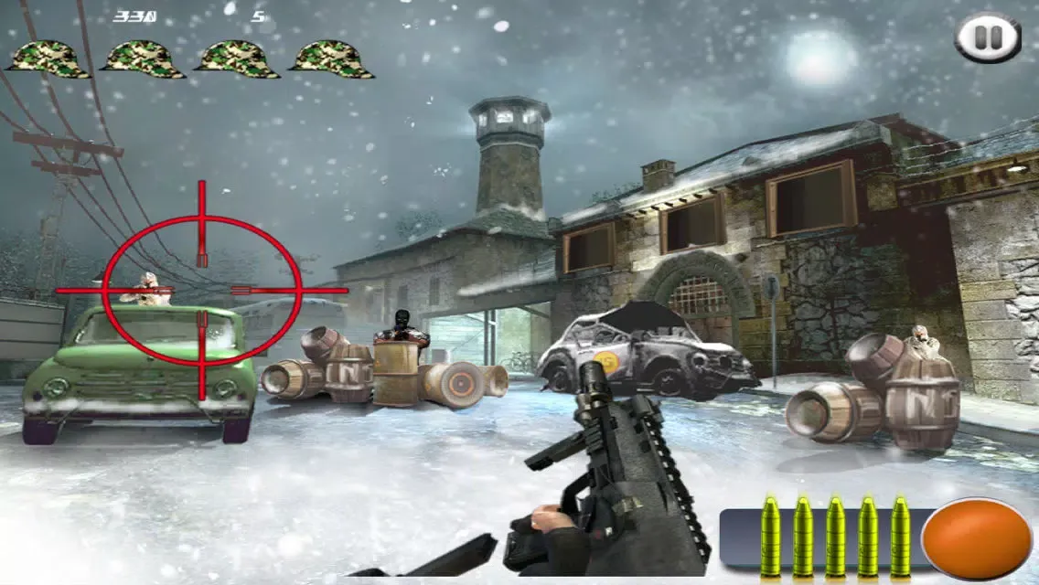 Capturas de pantalla de Arctic World War (17+) - eXtreme Winter Warfare Sniper Soldier