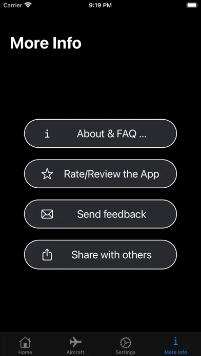 Screenshot di ACN/PCN Calculator