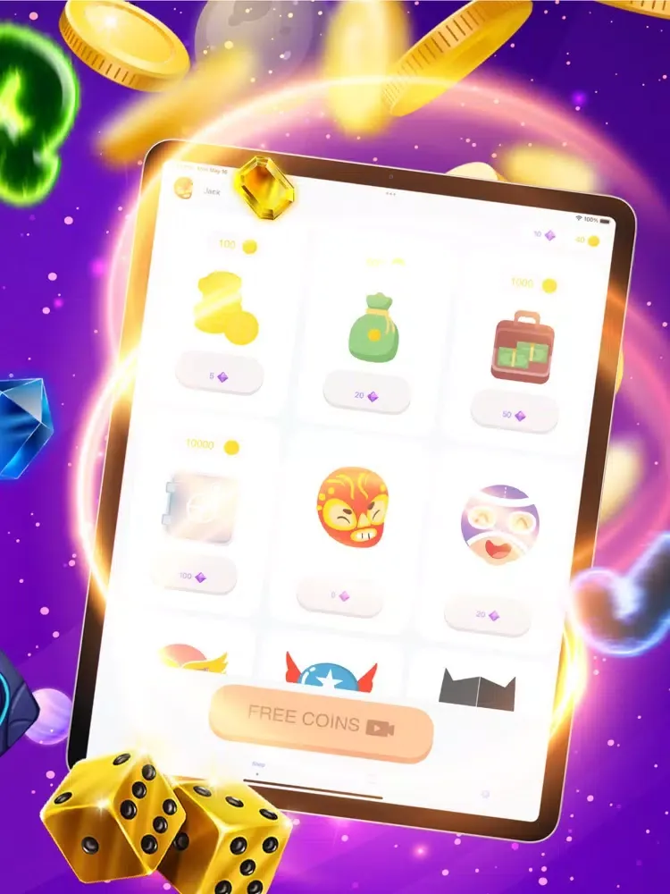 صور Gem Slots: become the first iPad 