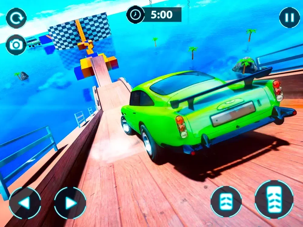 Tangkapan skrin Classic Car Stunts 2019 iPad 