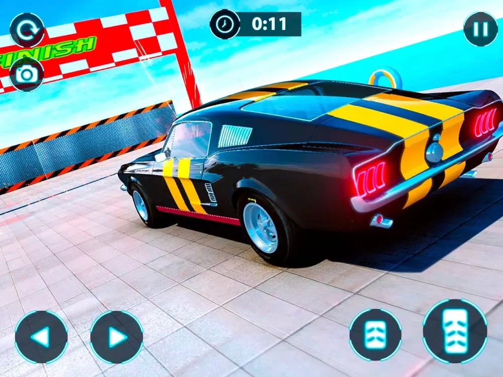 Tangkapan skrin Classic Car Stunts 2019 iPad 