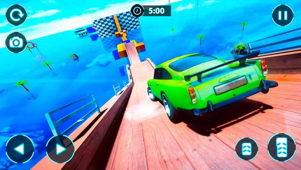 Tangkapan skrin Classic Car Stunts 2019
