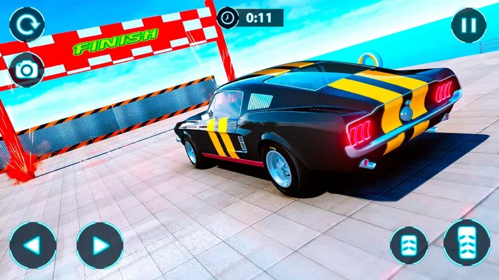 Tangkapan skrin Classic Car Stunts 2019