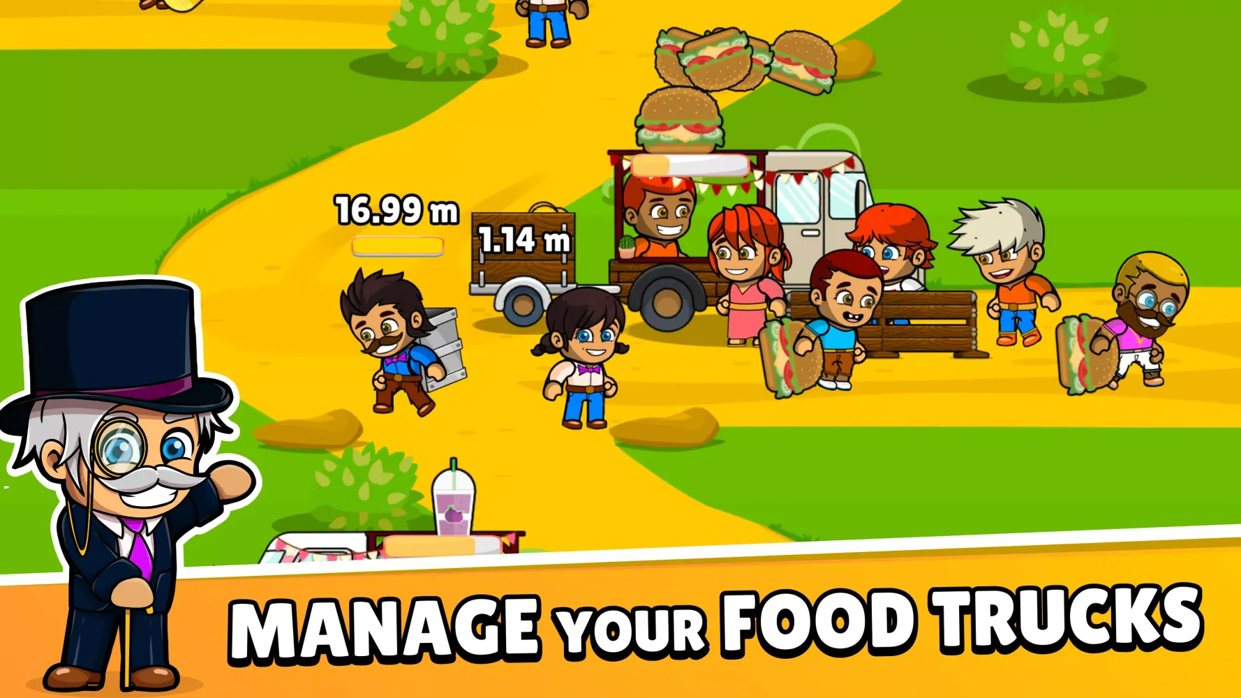 Idle Foodie: Empire Tycoon Screenshots