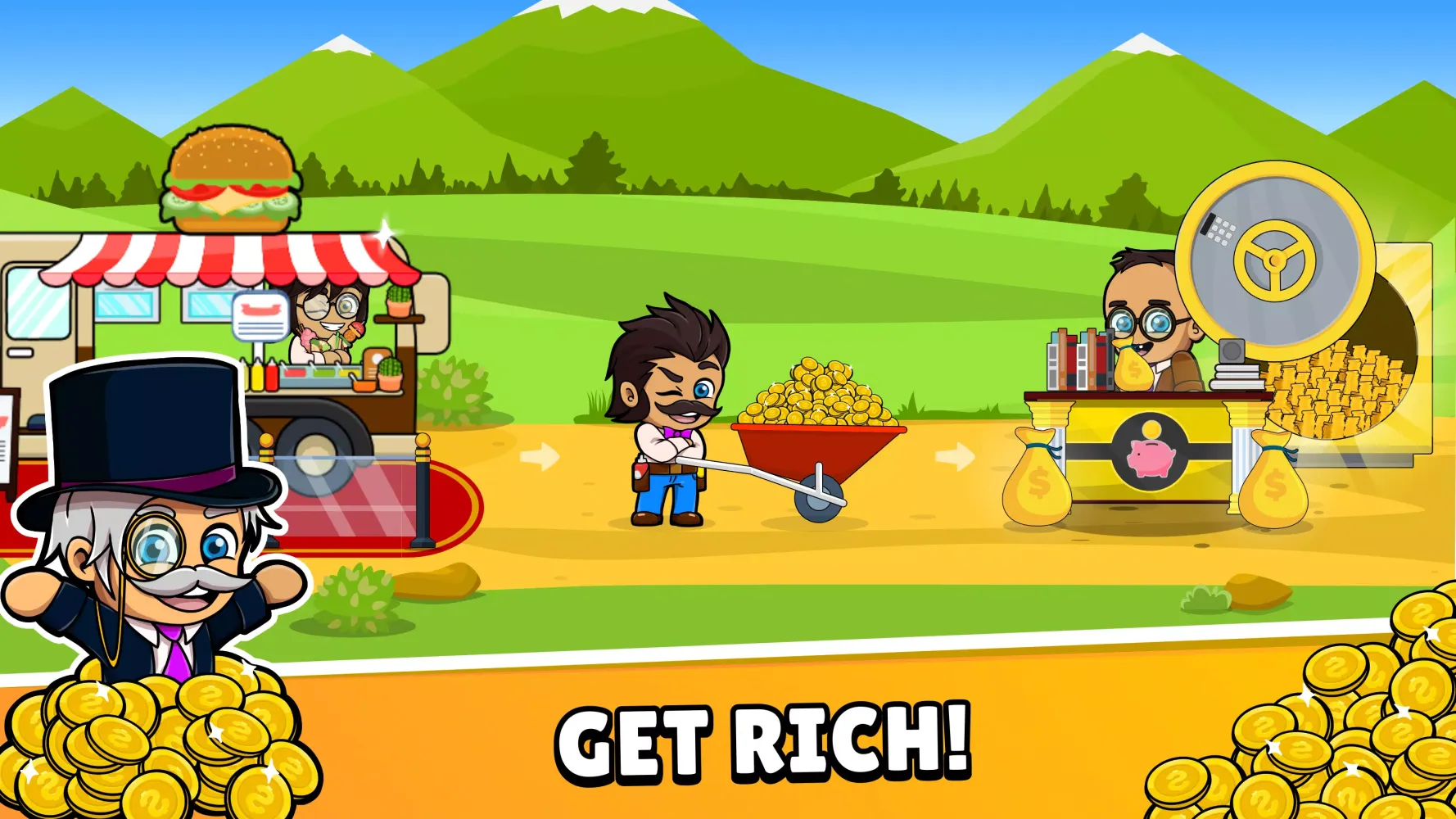 Idle Foodie: Empire Tycoon Screenshots