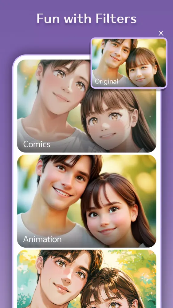 KKUSA-ai snap filter face Kpop Screenshots
