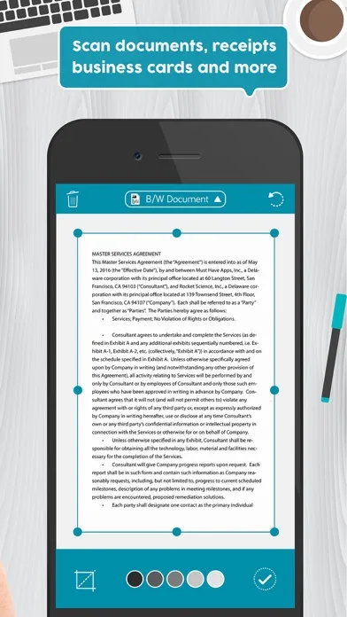 Easy Scanner App: Pro PDF Document & Photo Scan スクリーンショット