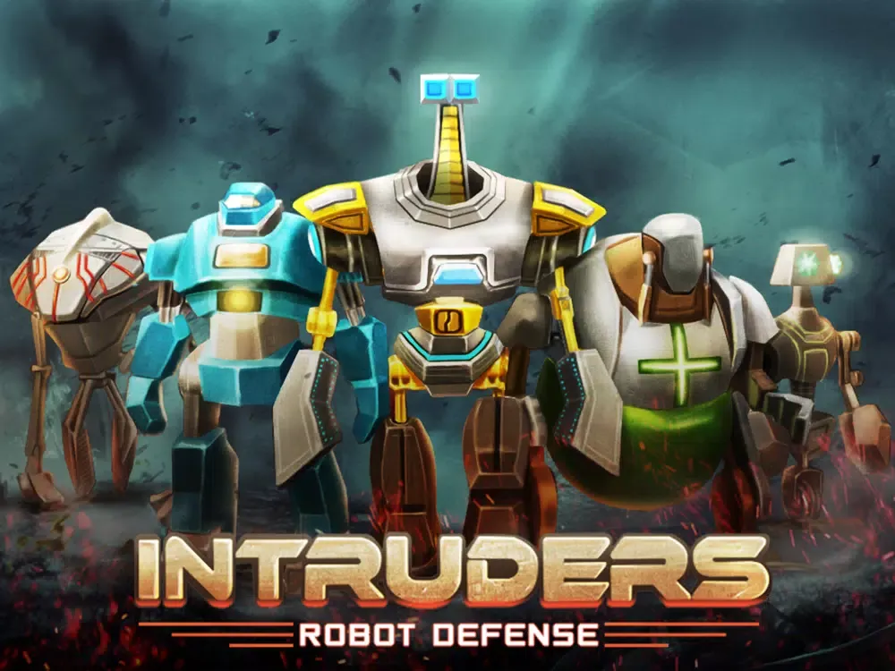 Ảnh chụp màn hình của INTRUDERS: Robot Defense iPad 