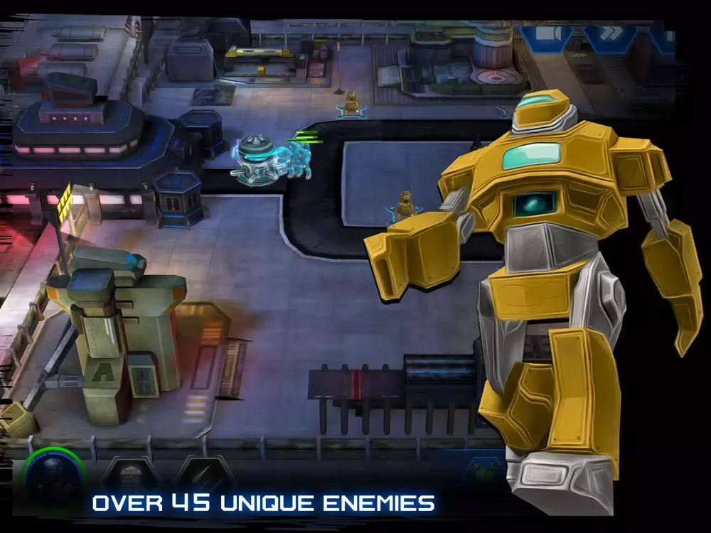Ảnh chụp màn hình của INTRUDERS: Robot Defense iPad 