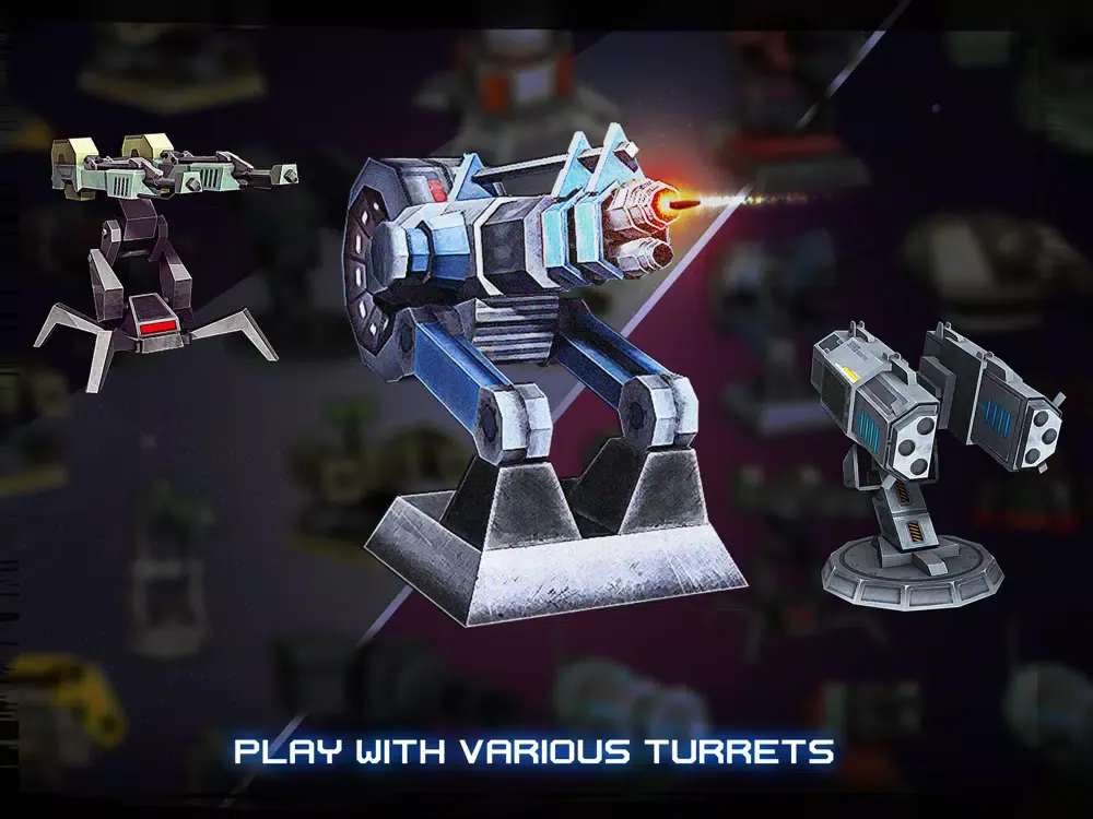Ảnh chụp màn hình của INTRUDERS: Robot Defense iPad 