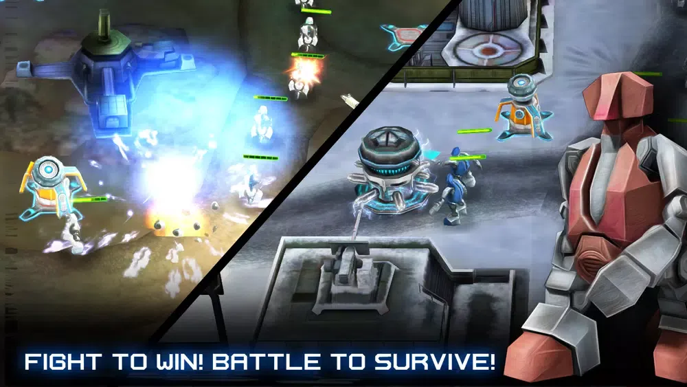 Ảnh chụp màn hình của INTRUDERS: Robot Defense