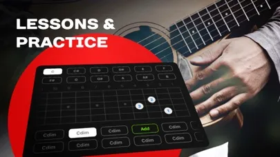 Capturas de pantalla de Guitar by MT: chords & lessons