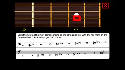 Zrzuty ekranu Reading Bass sheet music PRO
