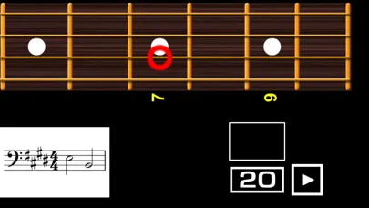 Zrzuty ekranu Reading Bass sheet music PRO