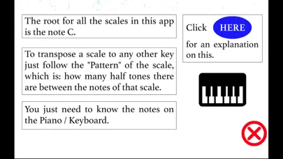 Captures d'écran de Music Scales PRO