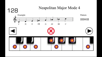 Captures d'écran de Music Scales PRO